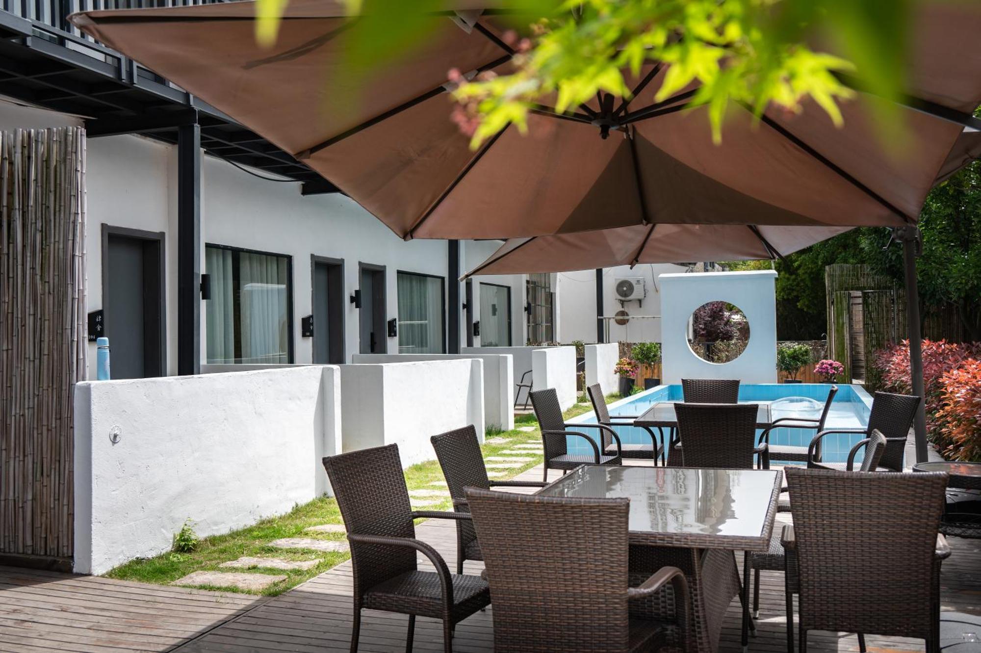 Tingjian Musu Private Soup Design Homestay - South Gate Of Wuzhen Xizha Scenic Area Tongxiang Εξωτερικό φωτογραφία