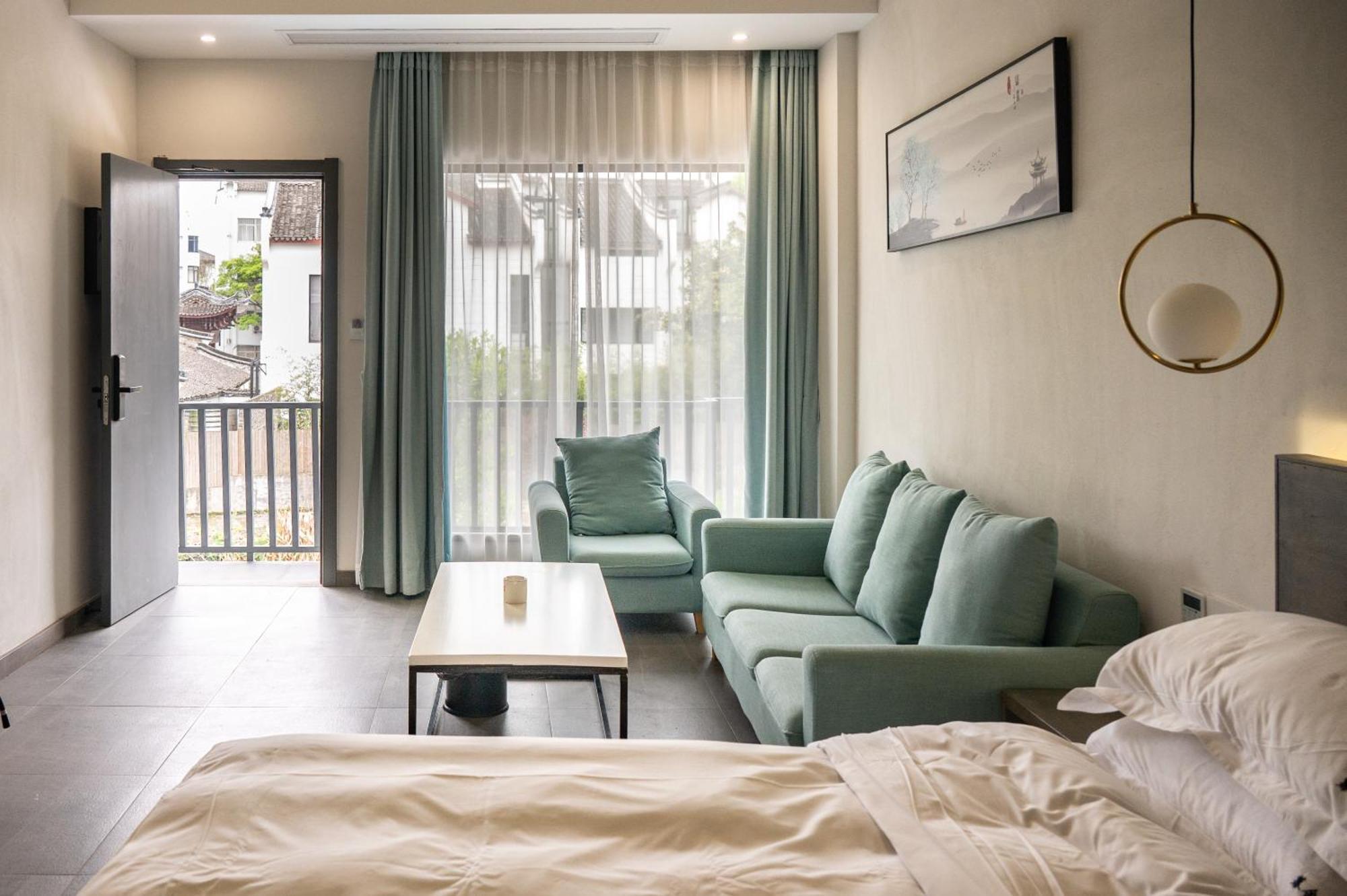 Tingjian Musu Private Soup Design Homestay - South Gate Of Wuzhen Xizha Scenic Area Tongxiang Εξωτερικό φωτογραφία