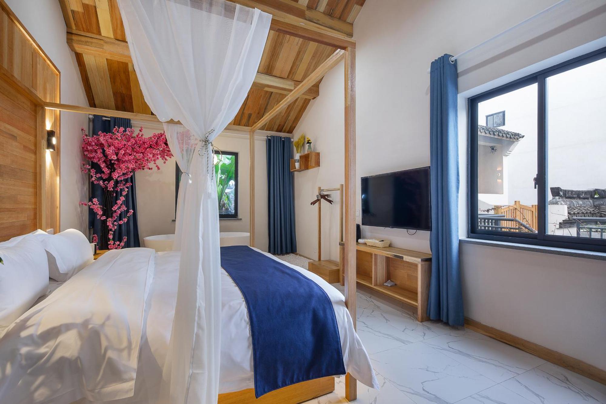 Tingjian Musu Private Soup Design Homestay - South Gate Of Wuzhen Xizha Scenic Area Tongxiang Εξωτερικό φωτογραφία