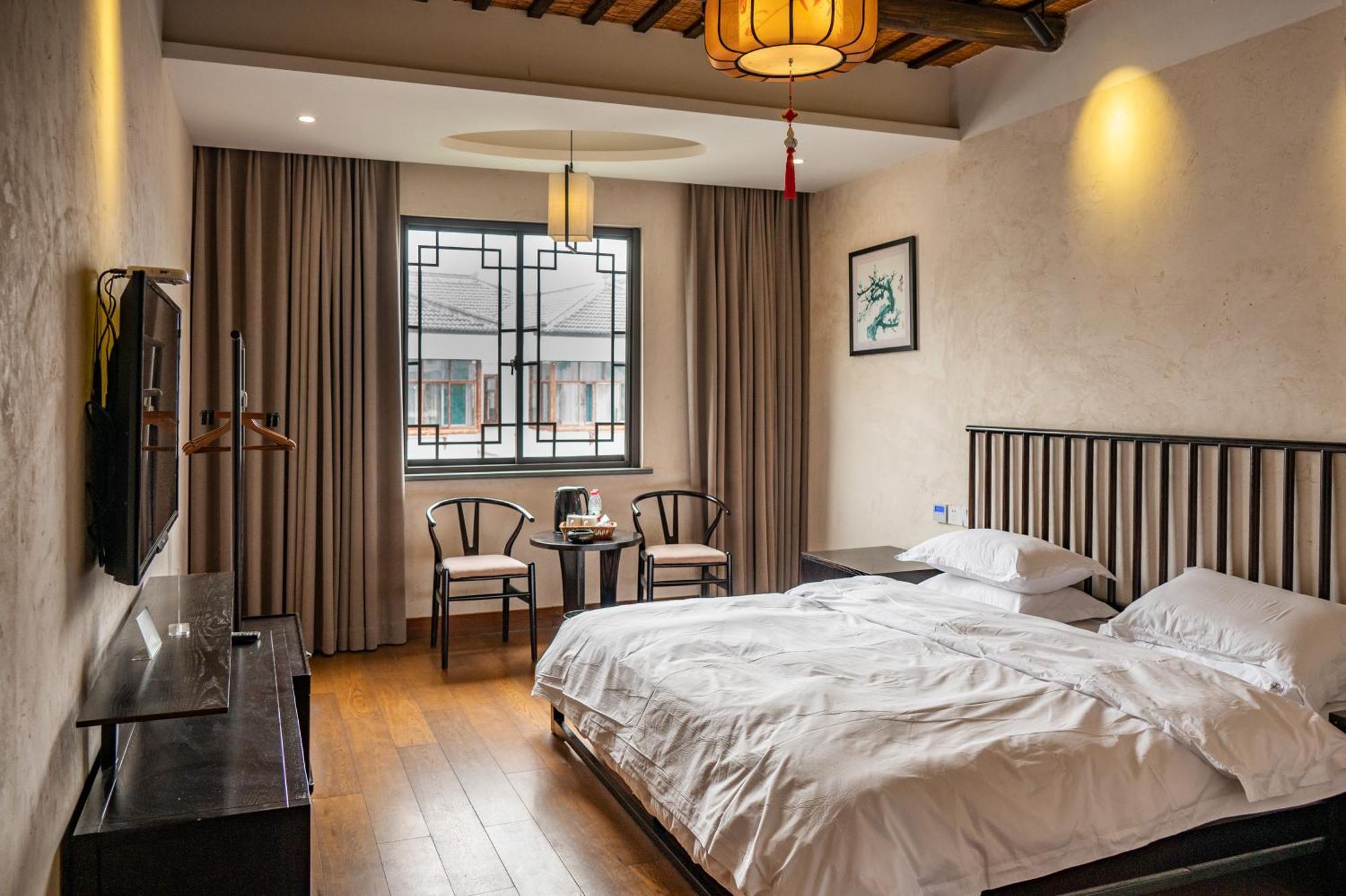 Tingjian Musu Private Soup Design Homestay - South Gate Of Wuzhen Xizha Scenic Area Tongxiang Εξωτερικό φωτογραφία